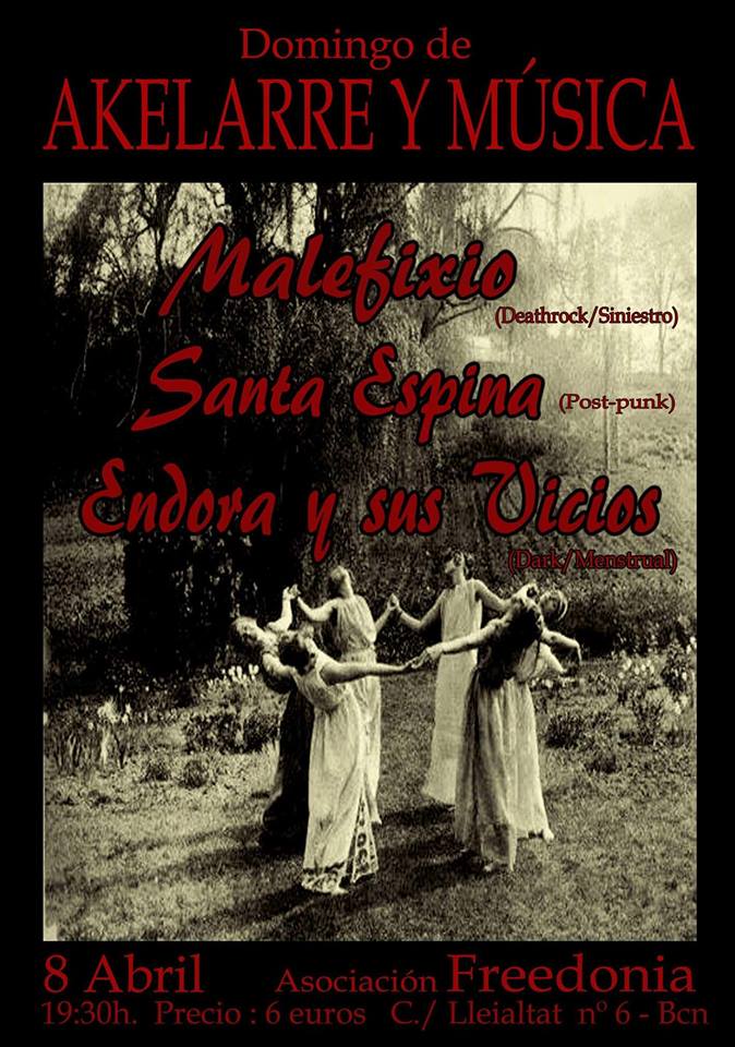 flyer concierto en Freedonia