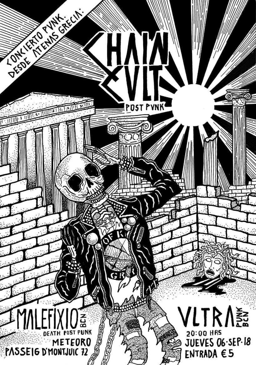 Chain Cult Ultra Malefixio flyer